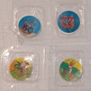 Bugs Bunny Vintage 50th Anniversary Magic Motion Stickers - 4 Pack